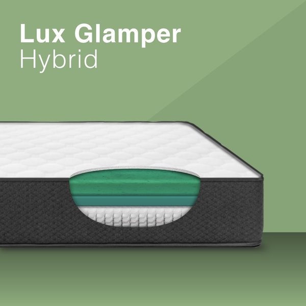 Diamedical Usa RV Lux Glamper Hybrid Mattress - Twin MMRV387412